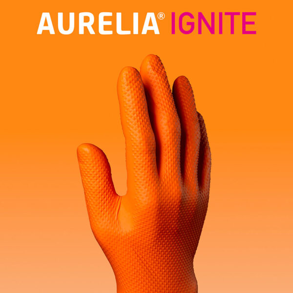Aurelia Ignite Nitrile Examination Gloves - Image 2