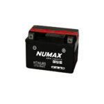 Numax NTX4LBS 12V Sealed Motorcycle Battery with Acid Pack