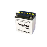 Numax YB10LA2 12V Motorcycle Battery with Acid Pack