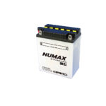 Numax YB12AA 12V Motorcycle Battery with Acid Pack
