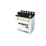 Numax YB14B2 12V Motorcycle Battery with Acid Pack